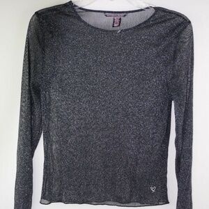 Victoria's Secret Fish Net See Through Shirt Top